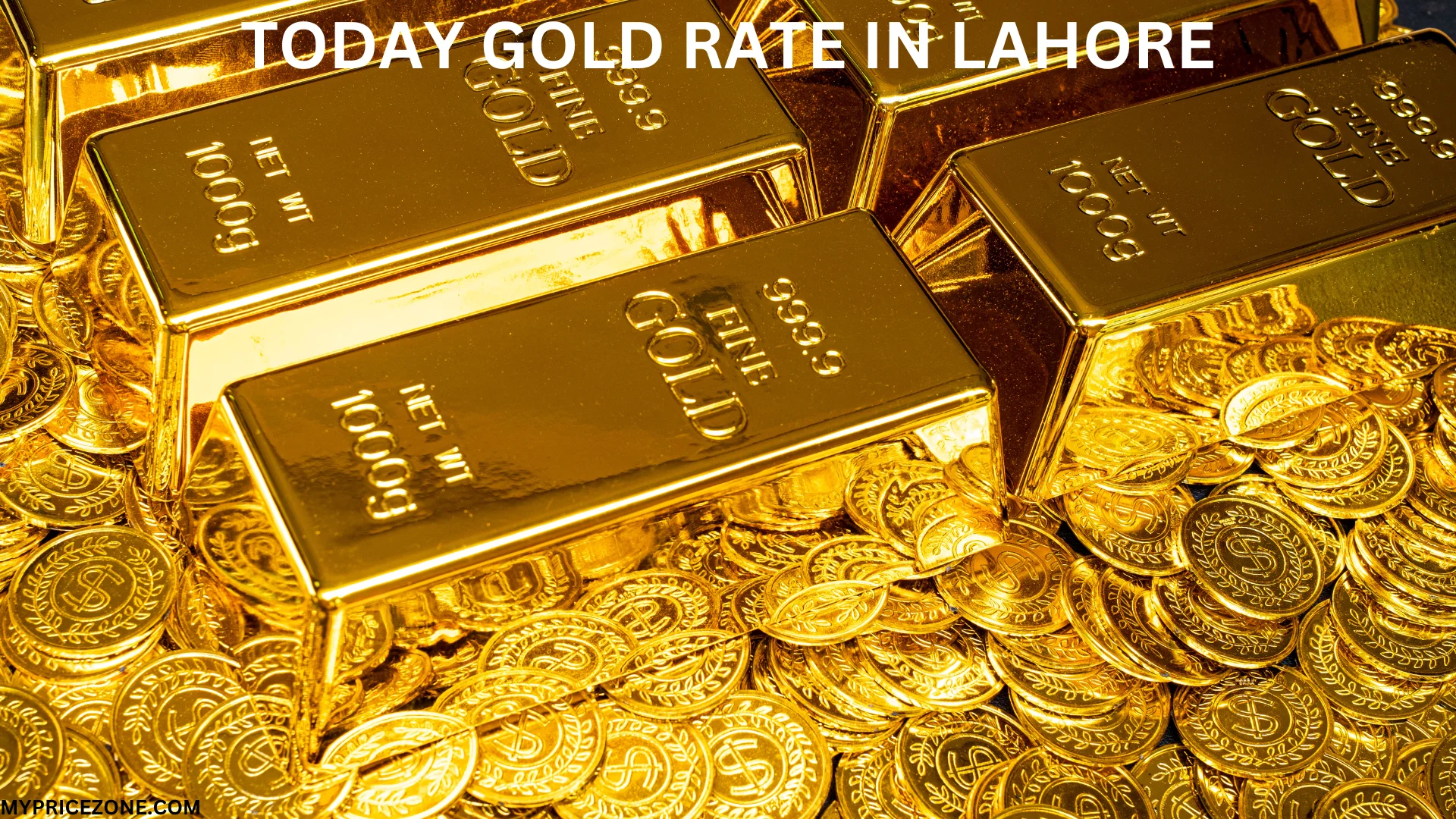 GOLD BARS AND COINS WITH TODAY GOLD RATE IN LAHORE