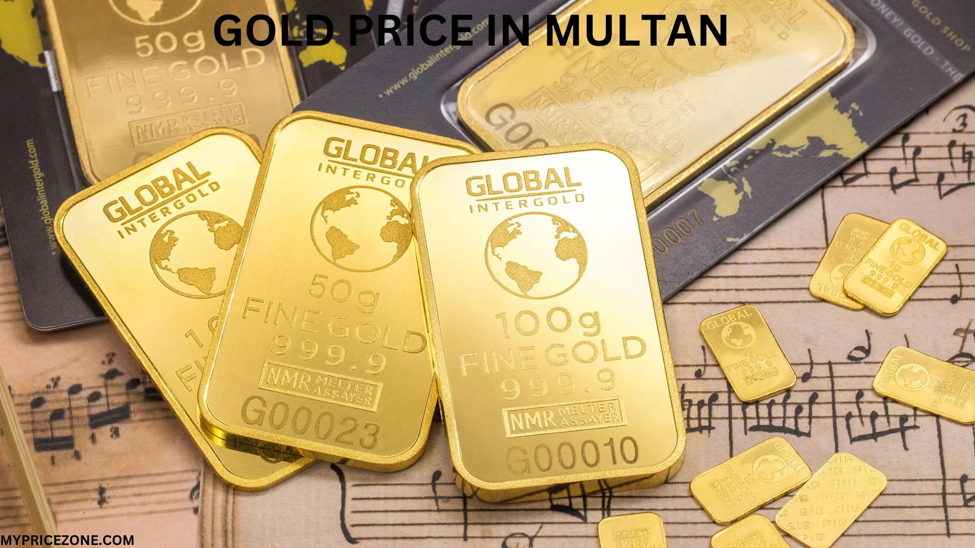 GOLD BARS WITH GOLD PRICE IN MULTAN TODAY