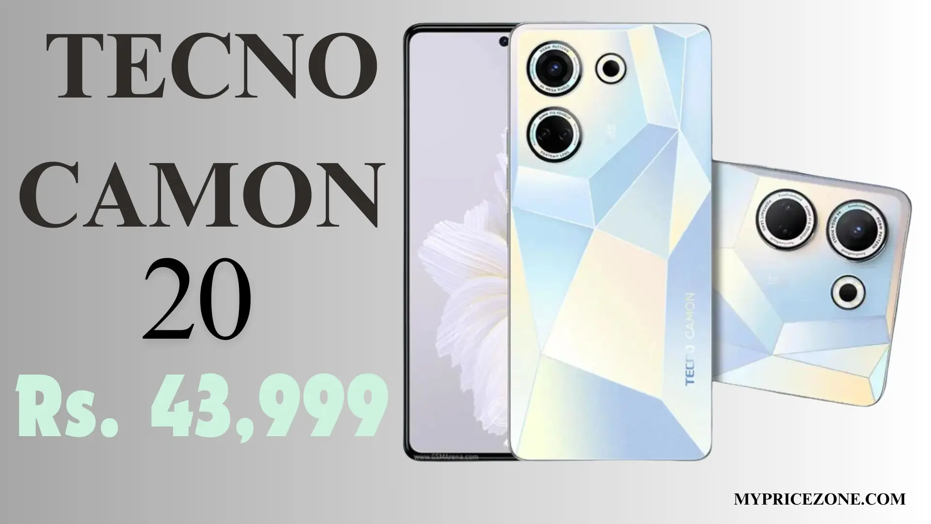 TECNO CAMON 20 PRICE IN PAKISTAN, BANNER
