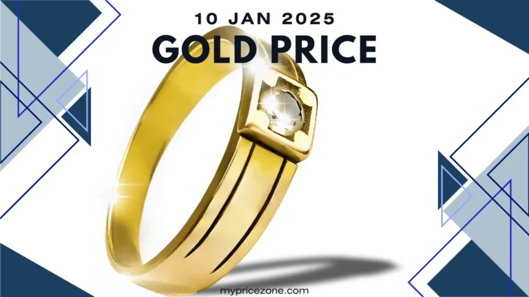 Updated Gold Price, 10 Jan 2025 5 GOLD PRICE 10 JAN 2025,BANNER